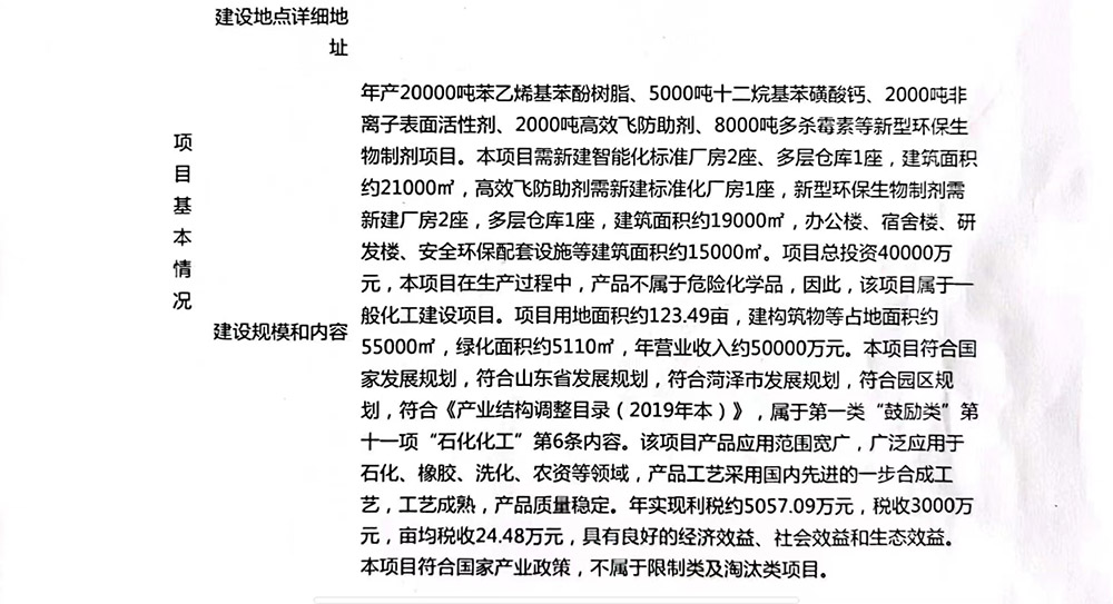 曹縣天融潤達生物建設工程